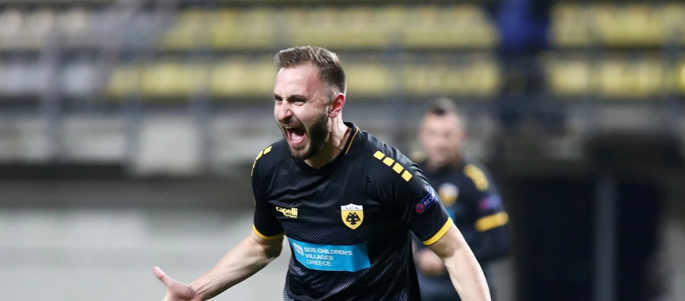 Europa League: Επιβλητική η ΑΕΚ - Κέρδισε (4-1) την Ζόρια στην Ουκρανία